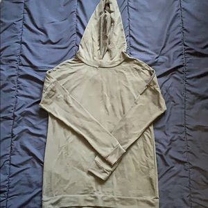 Green hoodie